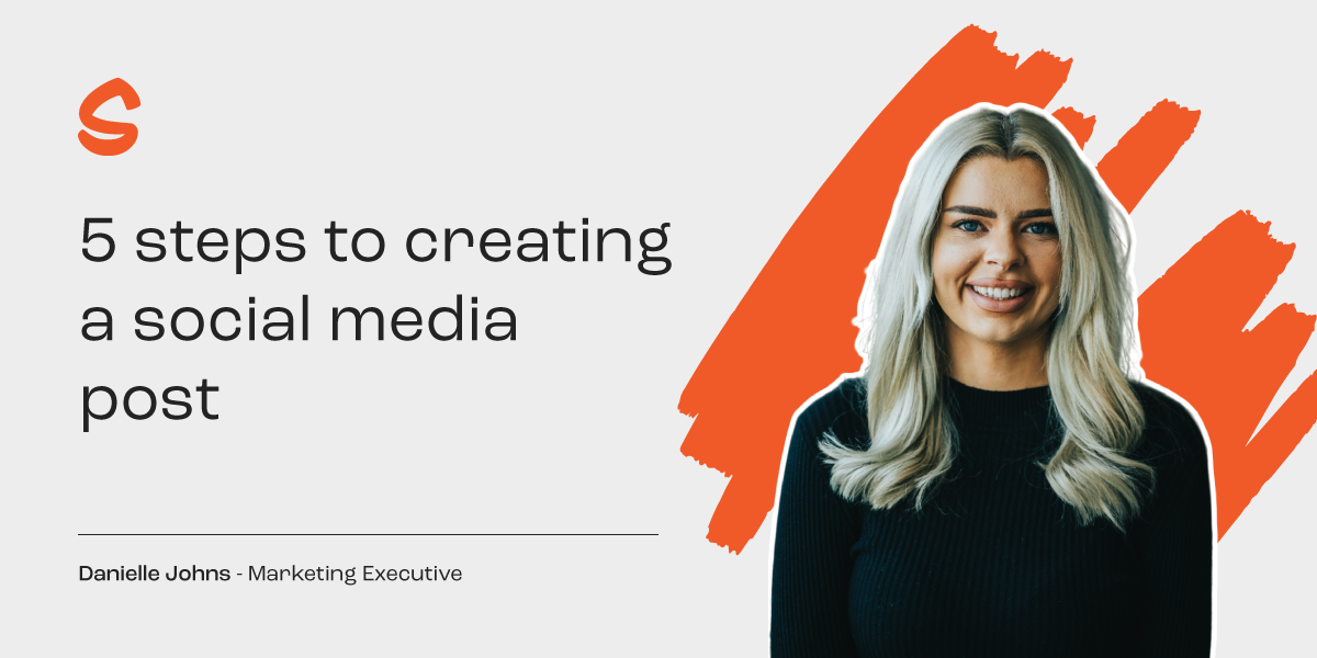 create a social media post